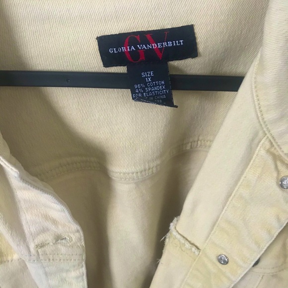 Pastel yellow jacket - Picture 2 of 2